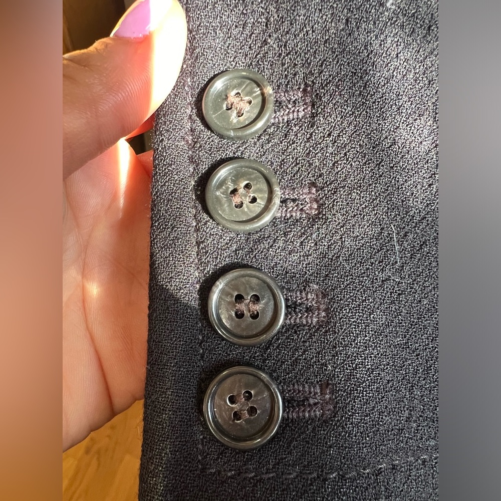 J. Crew Midnight Black Pea Coat - Picture 5 of 12